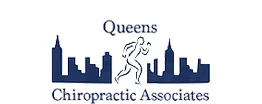 Queens Chiropractic Associates and Physical Therapy homepage logo.