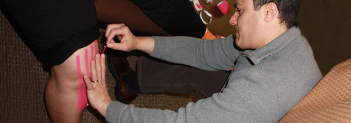 Chiropractor Ridgewood NY Jason Brattner Kinesio Tape